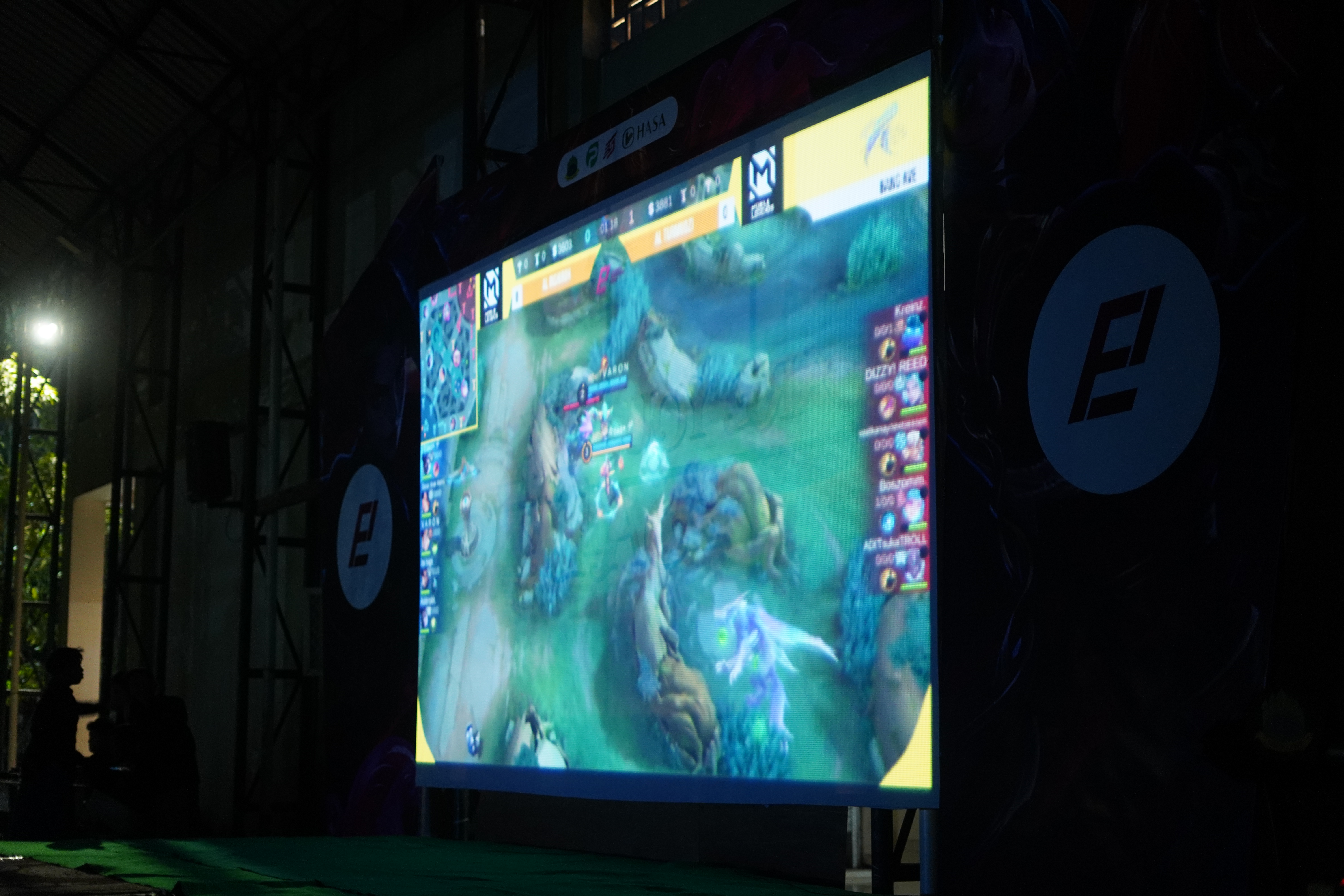 Panggung Utama & Caster Match